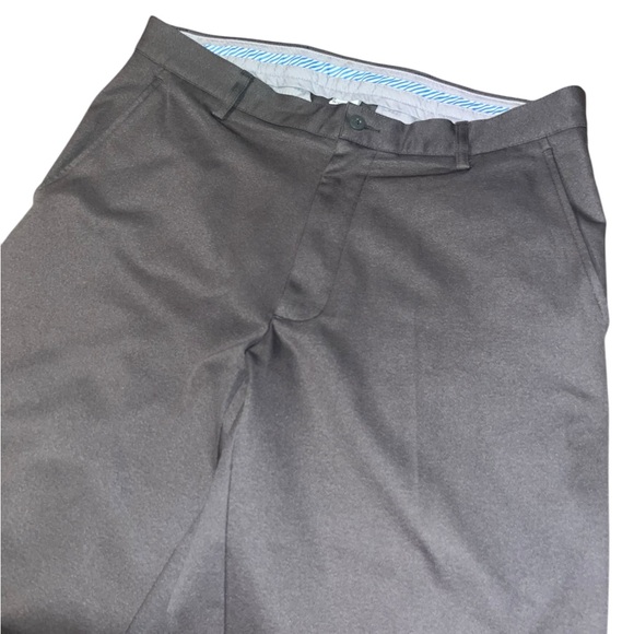 Footjoy Men Polyester/Spandex 34/32 Gray Golf Slacks Pants - Picture 5 of 6